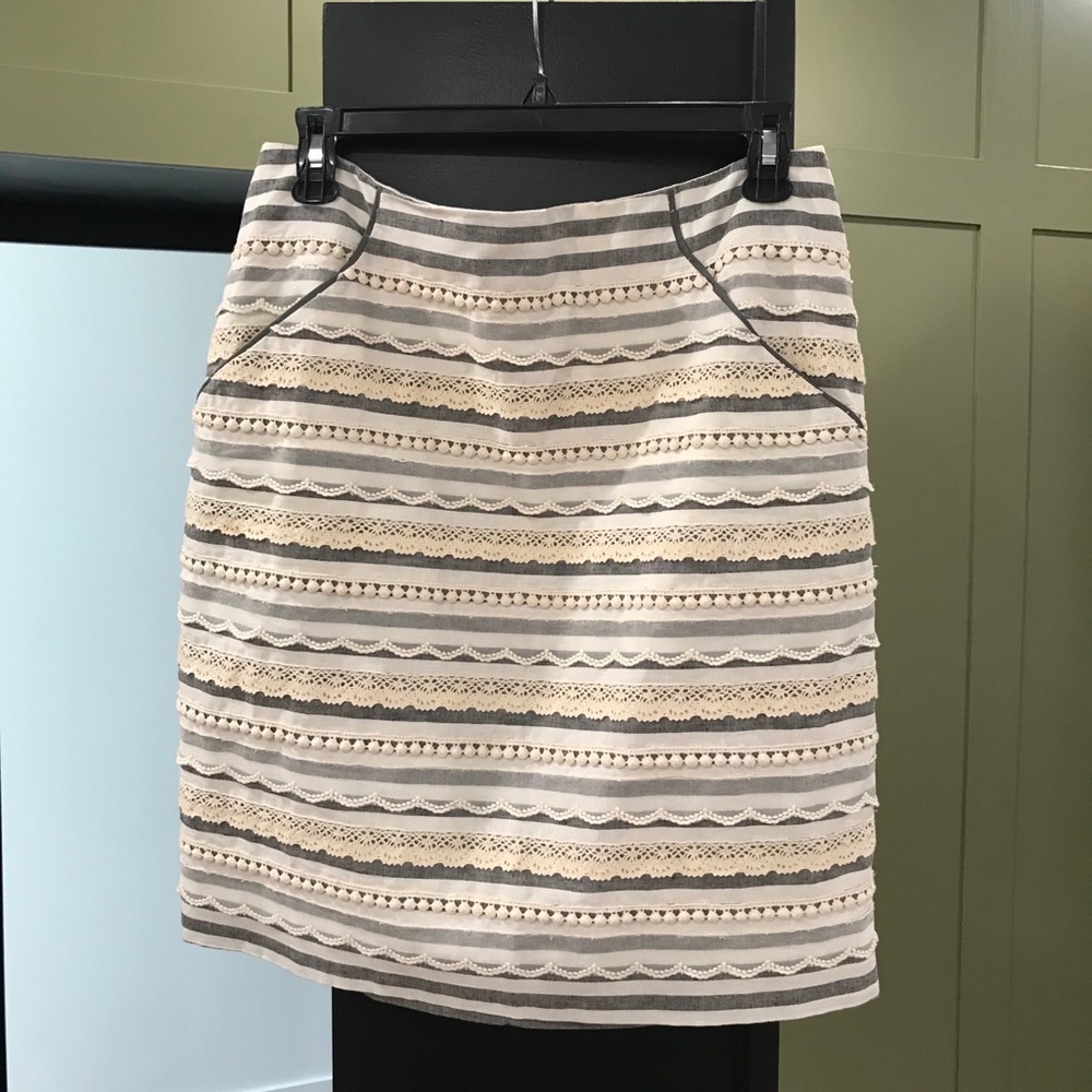 Beautiful Anthropologie Pencil Skirt